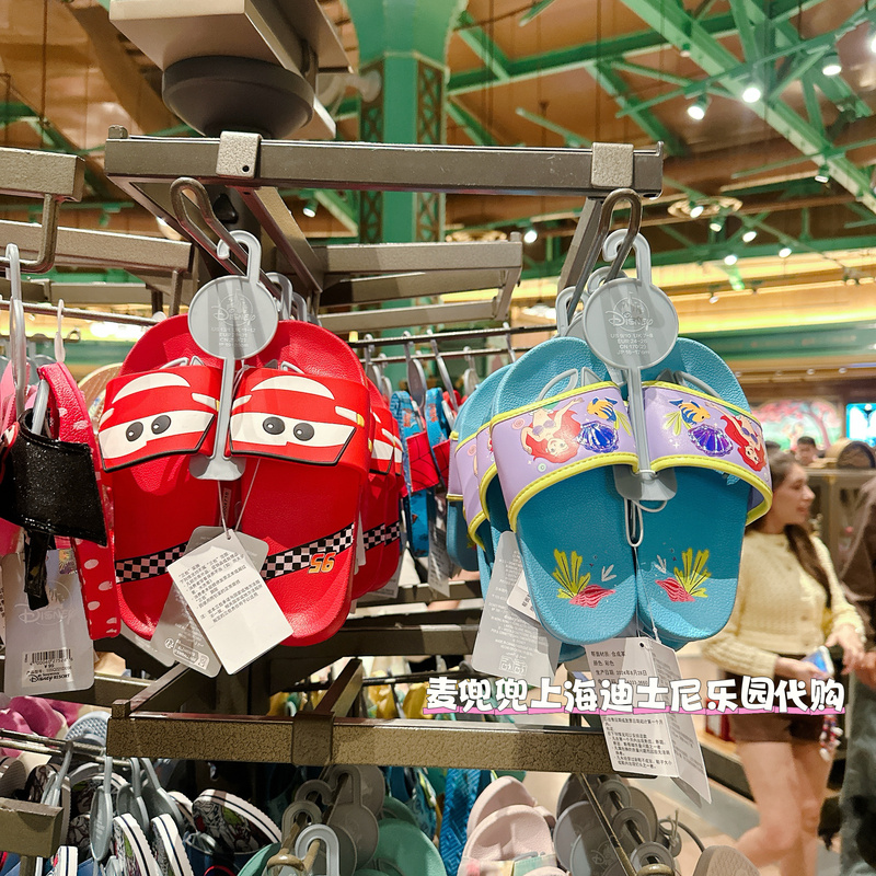 Shanghai Disneyland Domestic Pixar Little Mermaid Toy Story Children's Sandals Beach Shoes