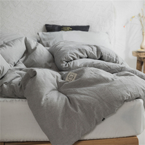 (Quilt) Antibacterial Days Style All Cotton Washed Cotton Spring Autumn Quilted By Winter Quilt Soft Fluffy Comfort