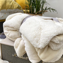 Shop owner recommended (blanket) soft and soft blanket flannel cashmere sofa Nap Blanket