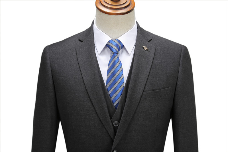 Bộ đồ len nam phù hợp với doanh nghiệp chuyên nghiệp Bộ đồ vest nam phù hợp với ba bộ váy cưới chú rể quần sooc nam