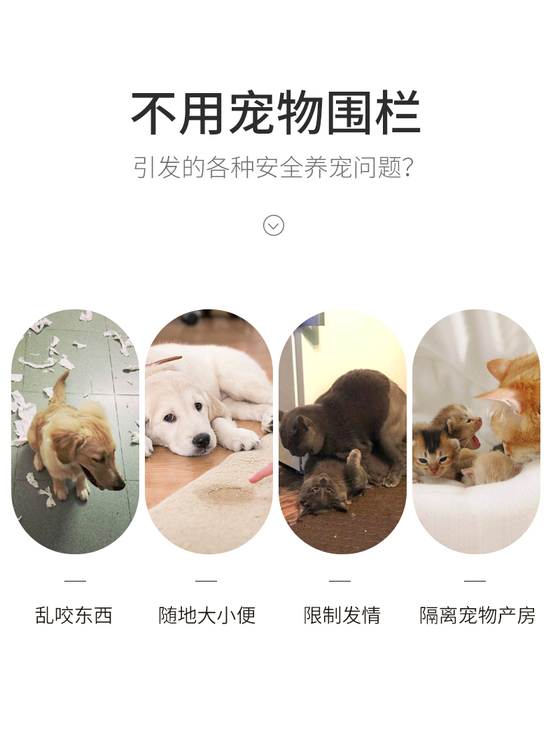 Chó nhỏ lồng lồng trong nhà mèo lồng thú cưng hàng rào dây hàng rào Teddy cô lập cửa thỏ trượt - Cat / Dog hàng ngày Neccessities Hộp đựng thức ăn cho chó