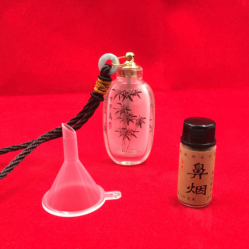 手绘鼻烟壶清明上河图特色传统手工艺品内画鼻烟壶出国小礼品礼物-淘宝