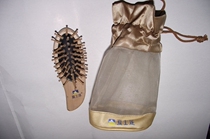 Value daily necessities Charlene promotional items massage Comb Wash Bag