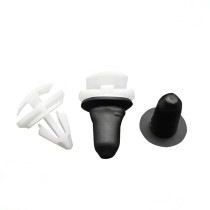 Passat CC Tiguan Touareg Beetle lower side beam anti-scratch guard wheel eyebrow trunk trim rubber sleeve buckle