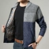 Áo len nửa cổ nam mùa đông áo len len áo len nam dày cộng với áo len nhung dài tay nam thoi trang nam cao cap Cardigan