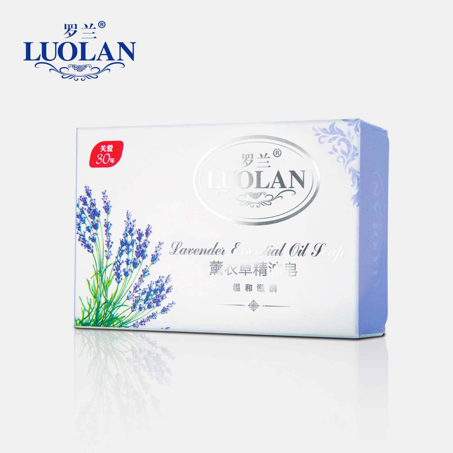 Roland Rose Essential Oil Soap 128gx5 Block Men and Women Bath Cleansing Face Soap Oải hương dầu ô liu - Tinh dầu điều trị tinh dầu long não