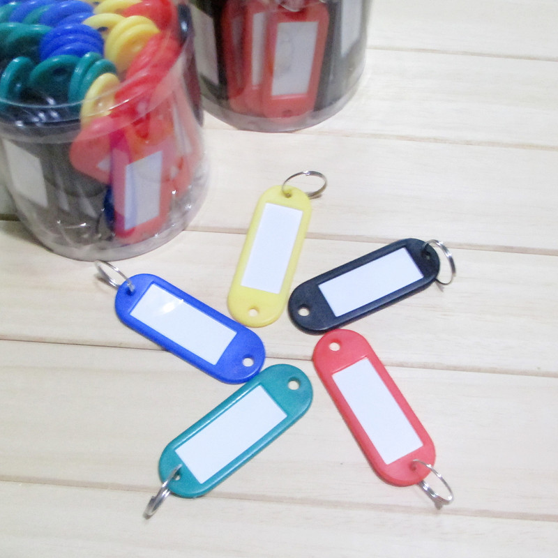 Soft PE material key tag plastic number tag listed hotel hotel label classification tag luggage tag