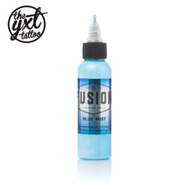 Different embroidery Hall tattoo equipment American original imported tattoo color material fusion BLUE MIST BLUE