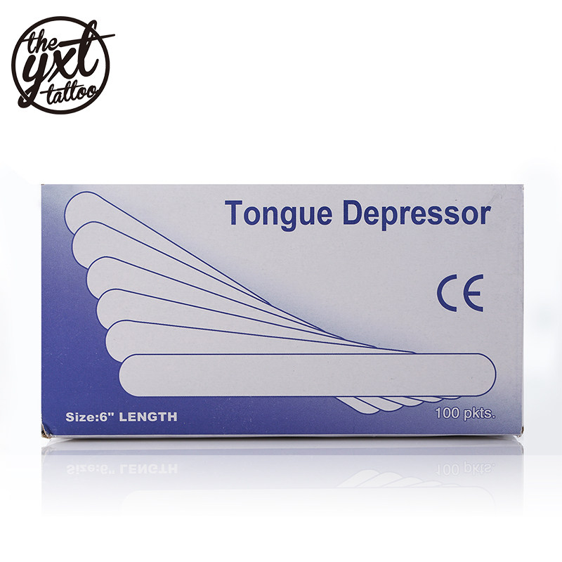 Heteroembroidered Tattoo Apparatus Tattooed Spatula to dig Vaseline tattooed auxiliary disposable consumable duck tongue plate
