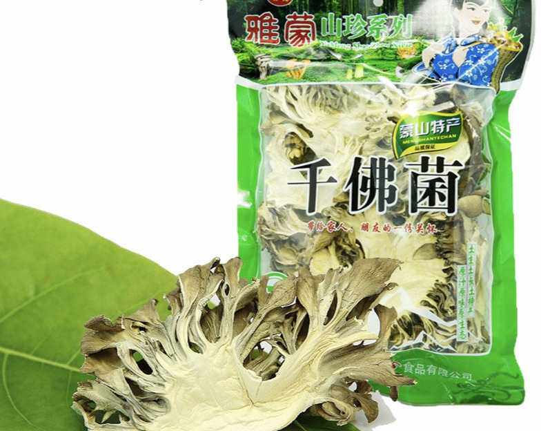 Sichuan bacteria Zhongjin Montop Mountain one thousand Foal fungus ash tree flower edible mushroom authentic dry stock Yarmon Mountain Precious 100G