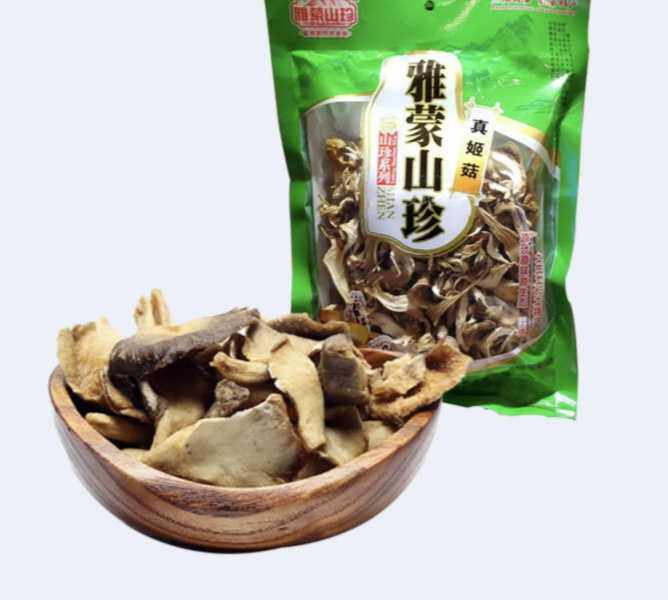 Wild mycorrhizal mushrooms 100 gr bagged farmhouse Self-produced Genuine Mushroom Show Rare Mushrooms Sunburn and Anchow Mushrooms