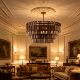 French medieval retro villa living room designer restaurant art Murano handmade foreign trade glass chandelier
