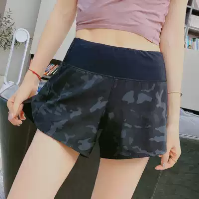 TTT happy nest homemade ~ running bar sister camouflage sports shorts ~ S code