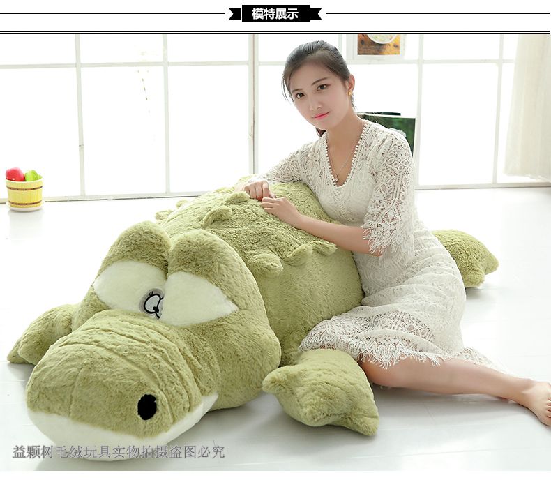 Búp bê cá sấu gối quá khổ búp bê đồ chơi sang trọng để gửi cho bạn gái cô gái quà tặng giường ngủ - Đồ chơi mềm đồ chơi trẻ con