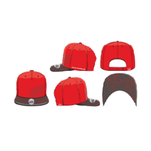 Тюнинг мотоцикла mm93马奎斯联名款motogp摩托车户外遮阳帽防晒帽时尚潮鸭舌帽男士 No brand