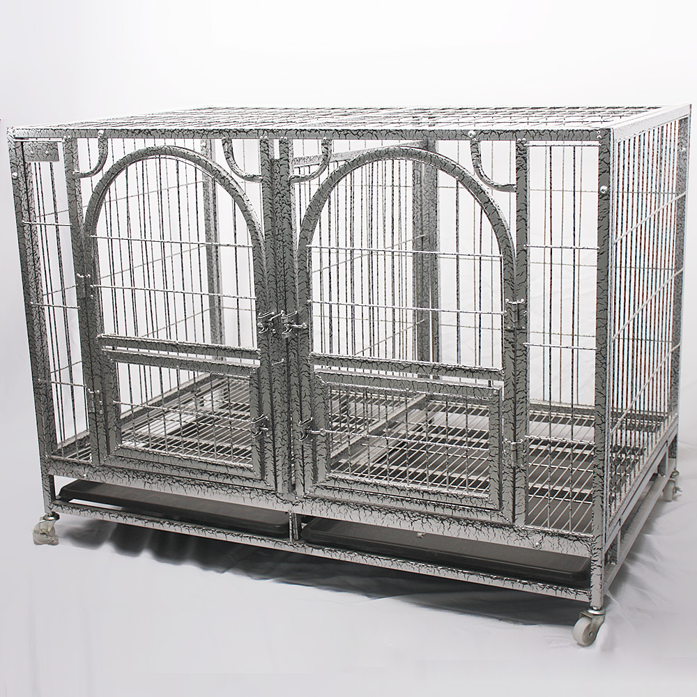 Primary-secondary cage propagation breeding cage large canine small canine cage 125 Pets dog cage with partition up and down double layer
