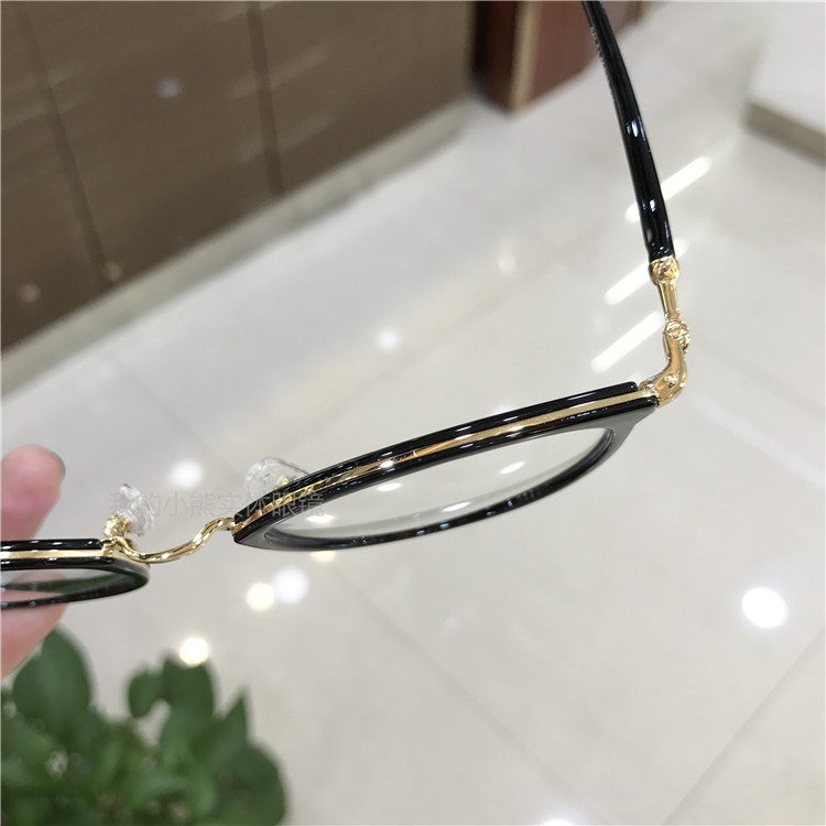 Kính cận siêu nhẹ TR90 khung kính nữ mô hình mạng lưới toàn khung màu đỏ retro mỏng Han Fan màu trong suốt màu hồng nhạt khung 945 kính thời trang