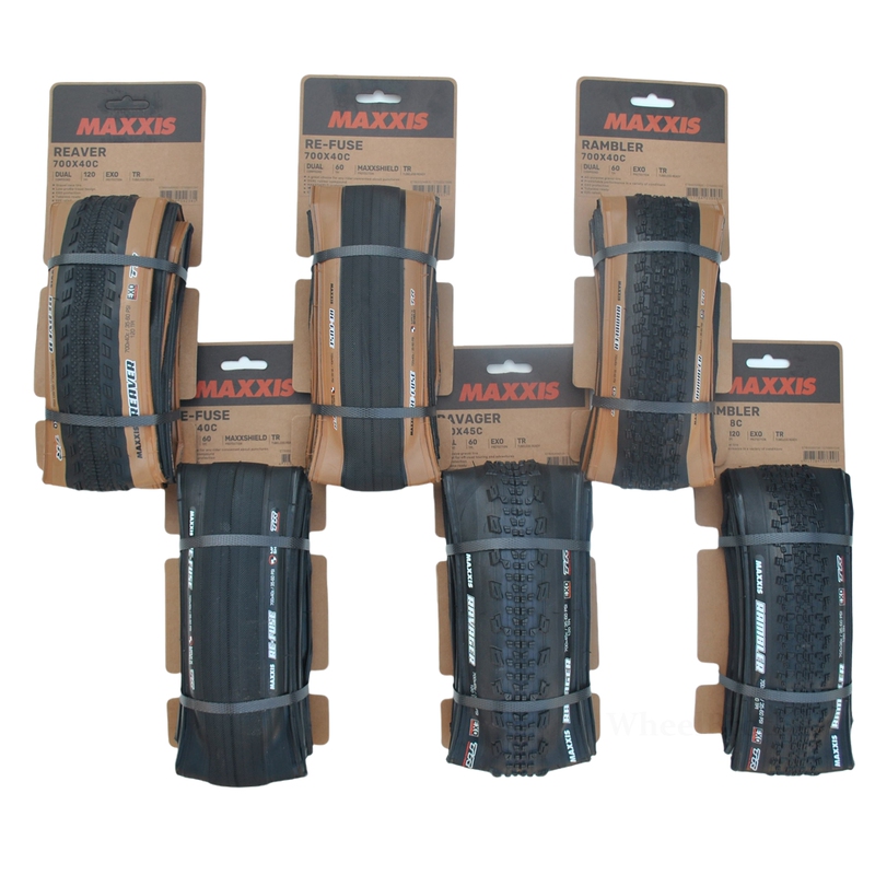 Maxxis Rambler 700*38/40/45C, 650B*47C Vacuum Gravel Touring Tire Re-Fuse