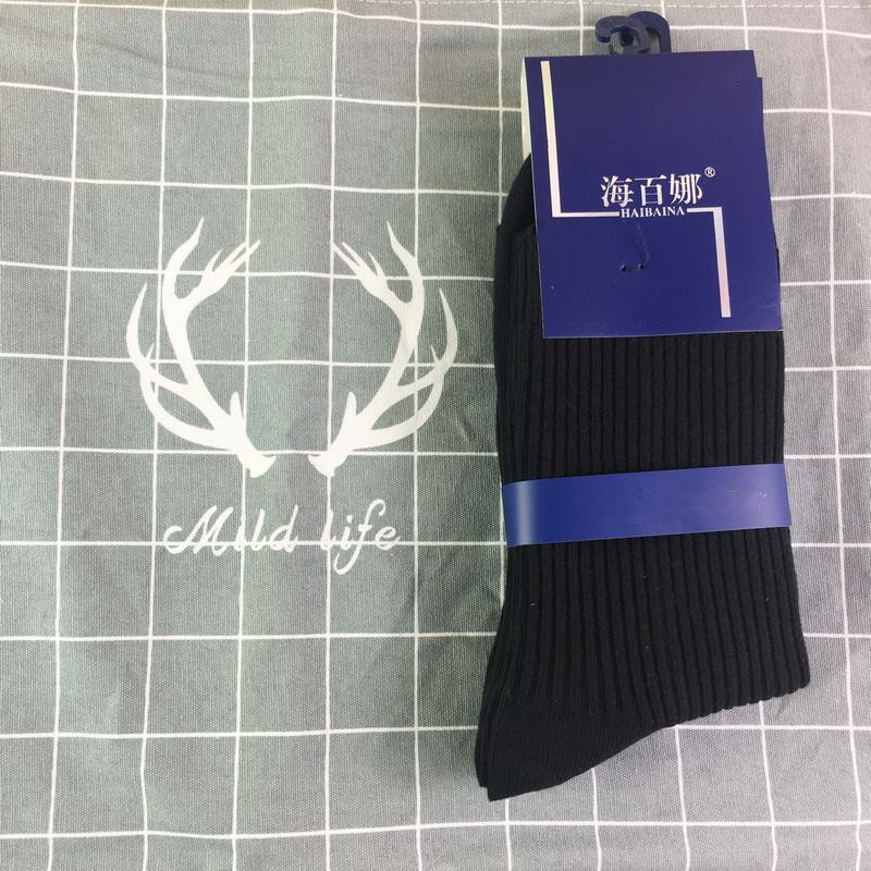 Vớ cotton khử mùi dày không hôi chân không thể mua được đôi tất nam bóng kim không dễ biến dạng kinh doanh của nam giới Hai Baina tất chân