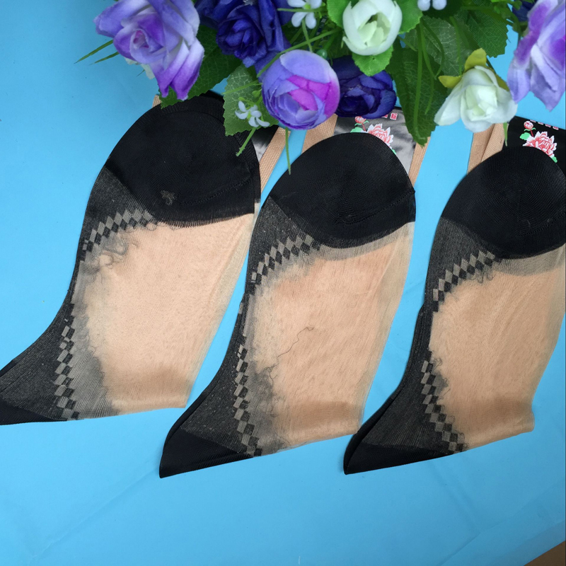 Peony thương hiệu vớ nylon cũ vớ cũ cũ vớ nữ nylon vớ mượt tất dài đến đầu gối