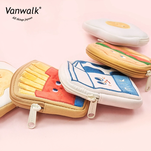 Оригинальный маленький мультяшный креативный кошелек, ранец, сумка, брелок, сумка-органайзер