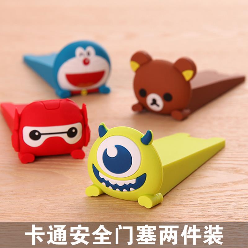 Door resistance mobile door seka door fixed home plug stereo door card top door to live alone without installation door slit door stopper-Taobao