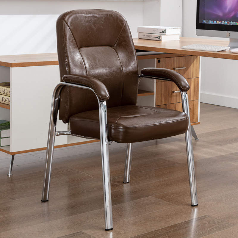 Tea House Hotel Chess Board Room Plus High Mahjong Chair Staff Training Room Meeting Office Chair Bookroom Armchair Armrest Negotiating Chair