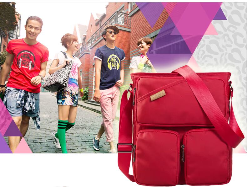 COWBONE / túi đeo vai nam xương bò Phiên bản Hàn Quốc của túi Messenger thời trang thể thao và túi giải trí - Túi của con người túi charles & keith
