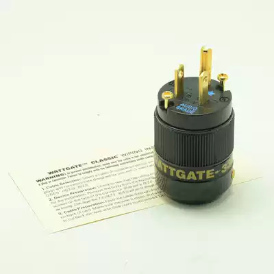 Agent licensed American wattgate 330 350AU fever audio gold-plated power plug plug tail