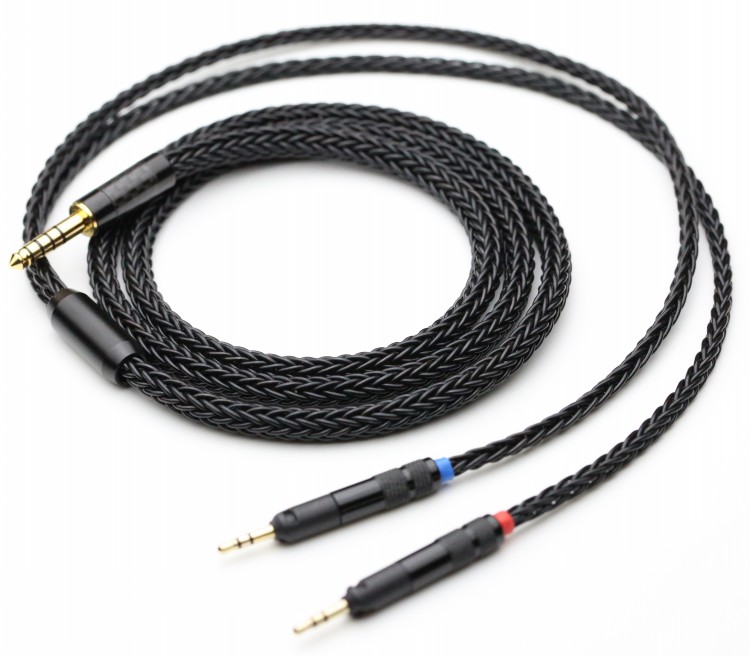 16 strands bold for Audio-Technica ATH-R70X 4 4 2 5 balance line 3 5 headphone upgrade line