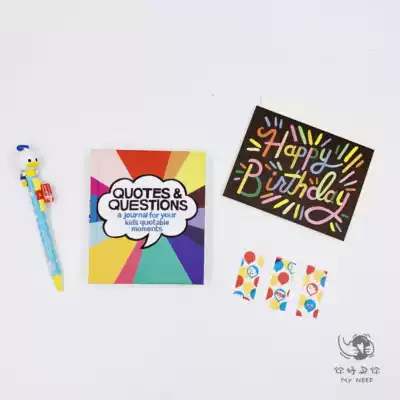 American baby baby photo book Baby Growth book file record book notebook diy creative diary