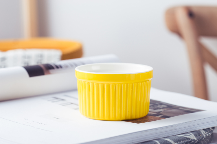 Nhật Bản và Hàn Quốc kẹo màu gốm pudding bát nướng bánh bát bát nướng nhỏ bát bát bát đồ ăn lò nướng Shu Lei bát - Đồ ăn tối tô ăn cơm
