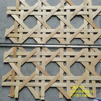 Восьмиугольный полюс № 4/квадратный (диаметр пор 6 см) ширина бамбука 1,5 см