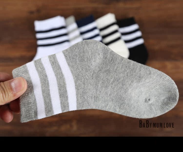 Mùa xuân và mùa thu Mùa đông Trẻ em Bít tất Cotton Chàng trai và Cô gái Bông Vớ Bé Lớn Bé không tay Tất vớ cổ điển shop bán đồ trẻ em