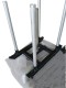 Competition Power Sled Car Resistance Band Explosive Track and Field Running Strength Training Weight Car