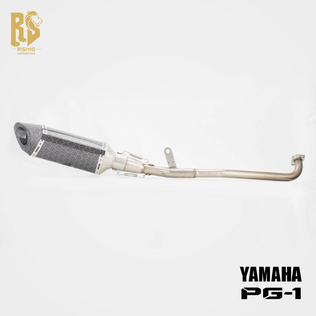 YAMAHA雅马哈PG-1专用全段低位改装排气管碳纤蜂窝款尾段走街