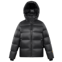 (Govan black gold goose down jacket) Pioneer 2 0 five-lattice down jacket new mens and womens short thickened winter coat