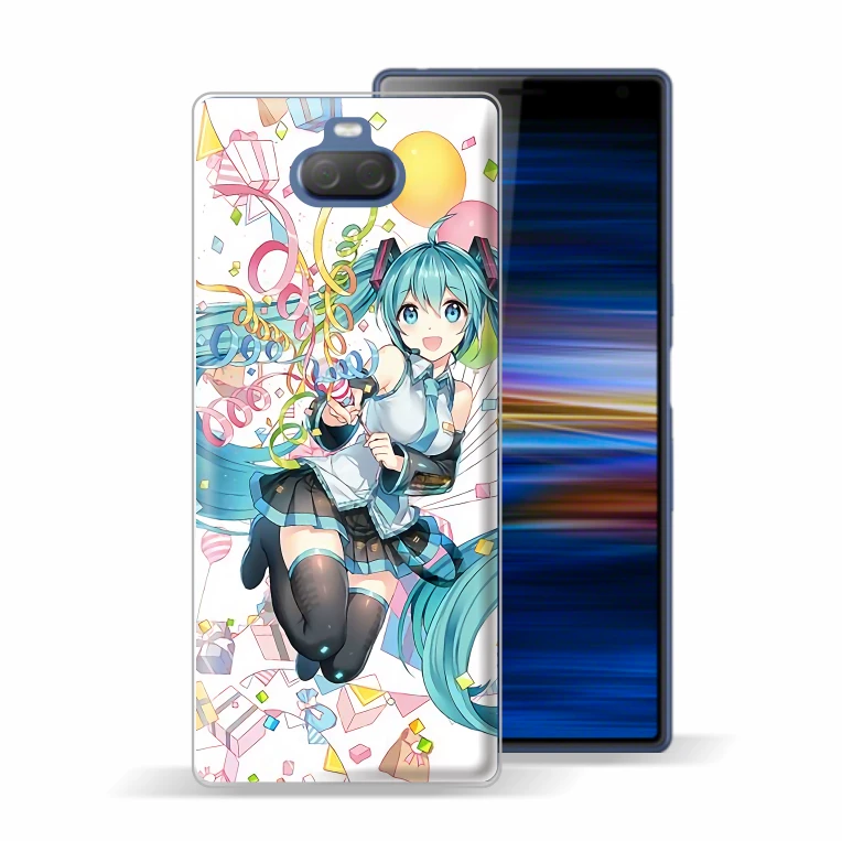 Подходит для Sony Mark Rabbit xperia1iv Аниме Hatsune X5IIX1ii чехол для мобильного телефона настройка 10ii, proi