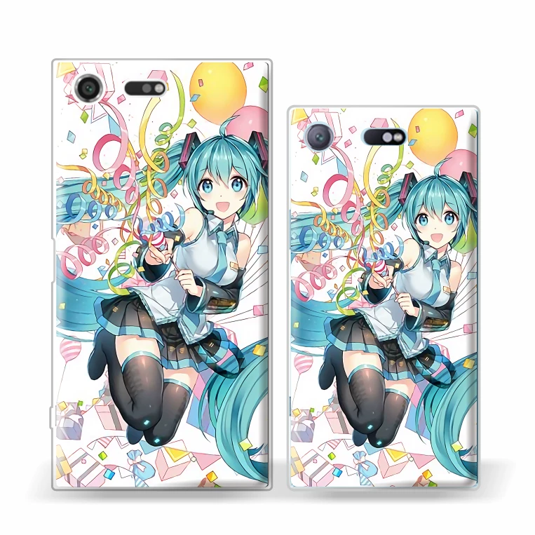 Подходит для Sony Mark Rabbit xperia1iv Аниме Hatsune X5IIX1ii чехол для мобильного телефона настройка 10ii, proi