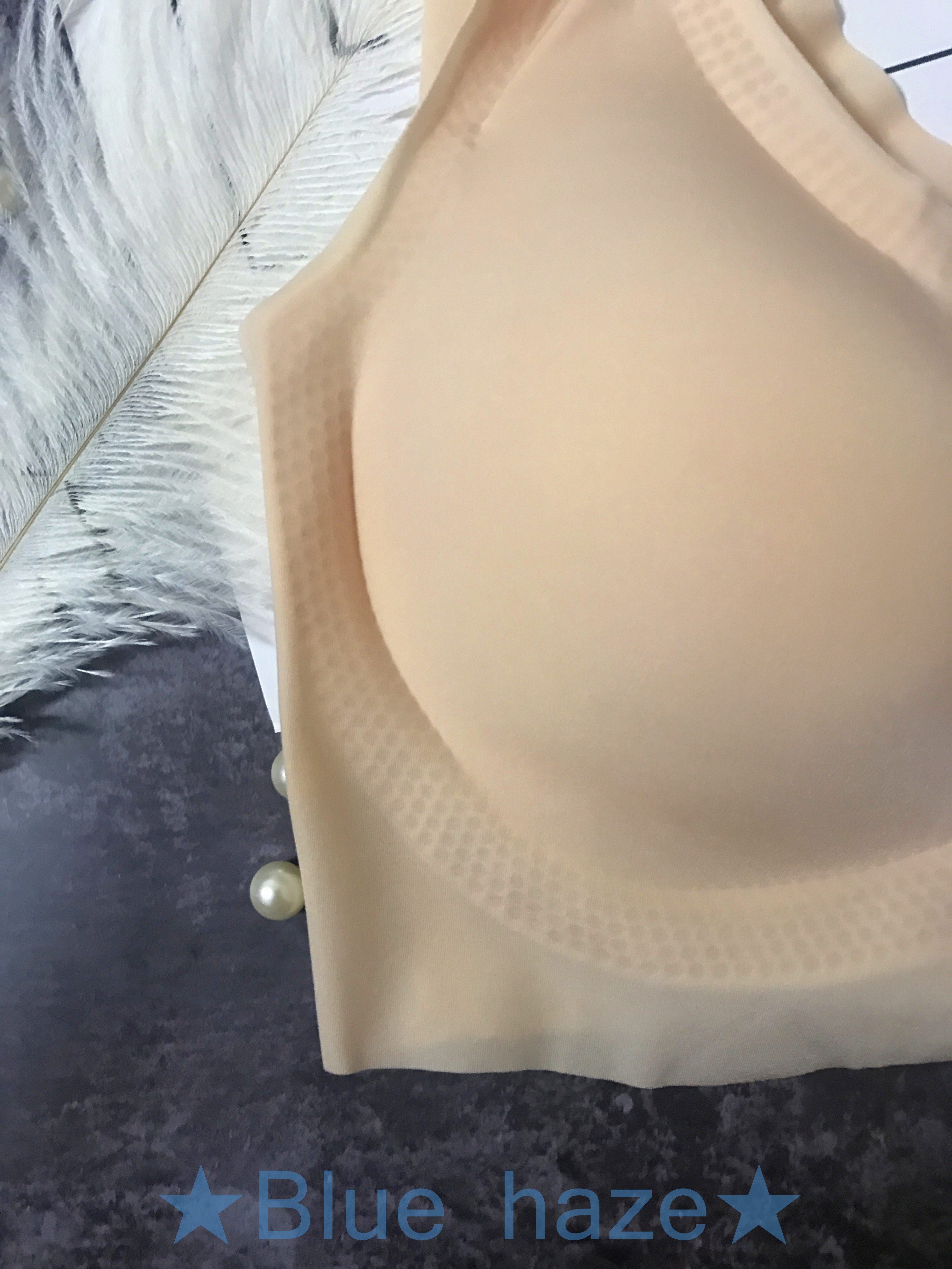 [Hai mảnh 258] Đồ lót oxy Obra Meng Fu Ni thoải mái ion âm không có vòng thép tập hợp áo ngực - Áo ngực không dây áo ngực