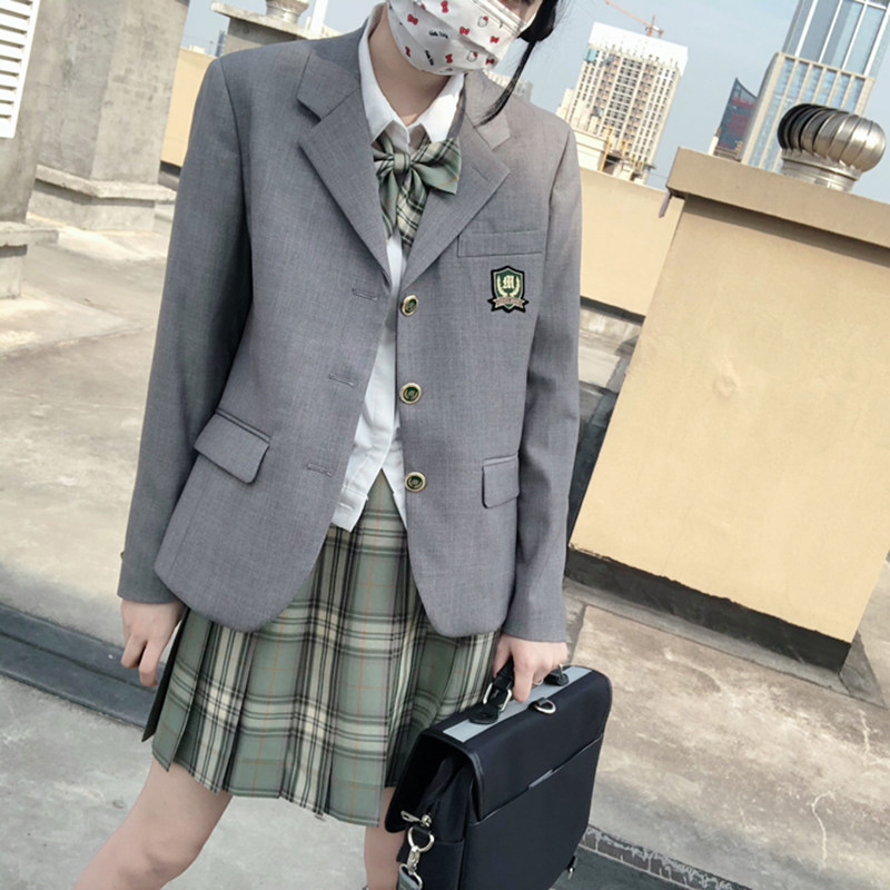 (Tokyo years old)Original JK uniform Japanese pleated grid skirt summer female Teutonic elf
