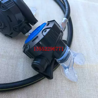 Diving secondary head suction regulator diving suction device one grade two head two suction device scuba deep diving