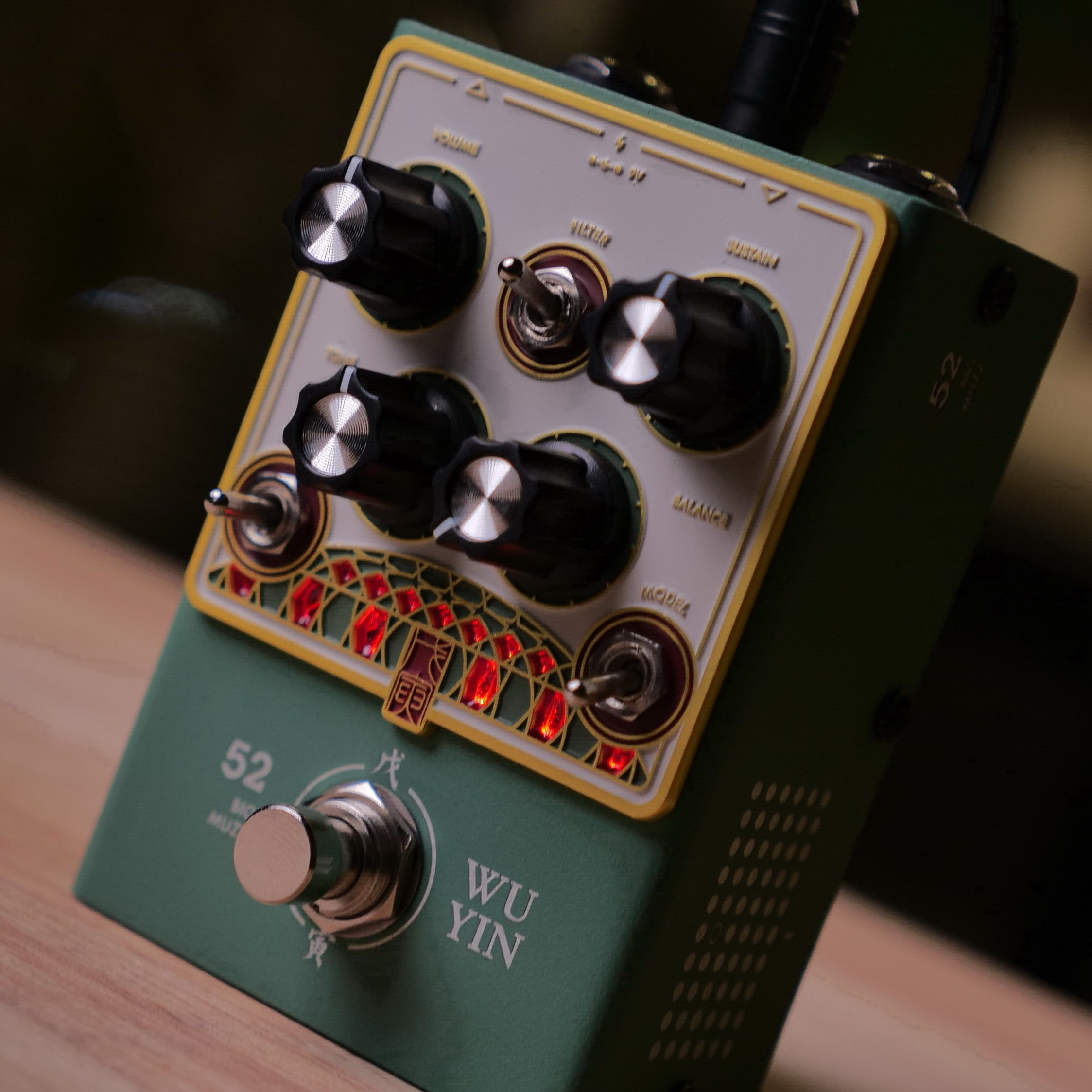 Wuyin エフェクター GERVANA オールドG ハンドメイド シングルブロック エフェクター マフ ファズ ギターエフェクター