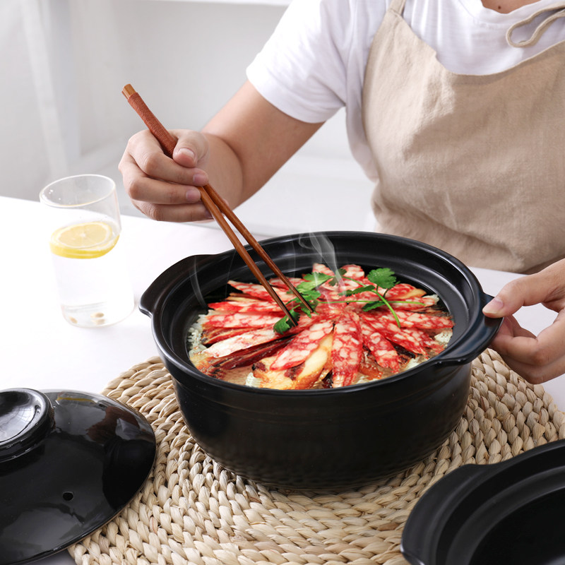 Castile stew cooker household gas ceramic porridge porridge cooker hot cooking cooker rice core stew pot