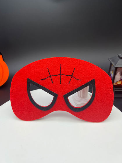 儿童节蜘蛛侠成人面具万圣节舞会道具无纺布蝙蝠侠钢铁侠超人眼罩