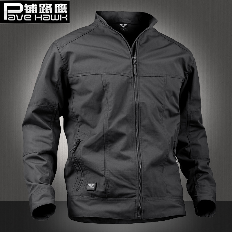 Archon Spring and Autumn Outdoor Storm Jacket Men's Thin Single Layer Tactical Jacket Jacket Special Forces Workman Suit Waterproof and Breathable