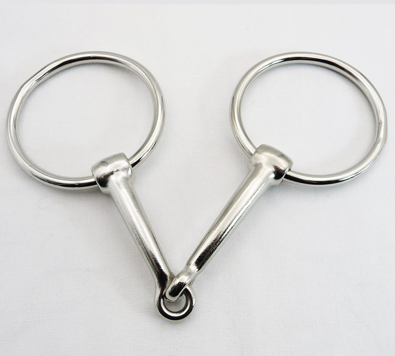 Electroplated horse mouth ring size 6X65 mm precision cast horse bit