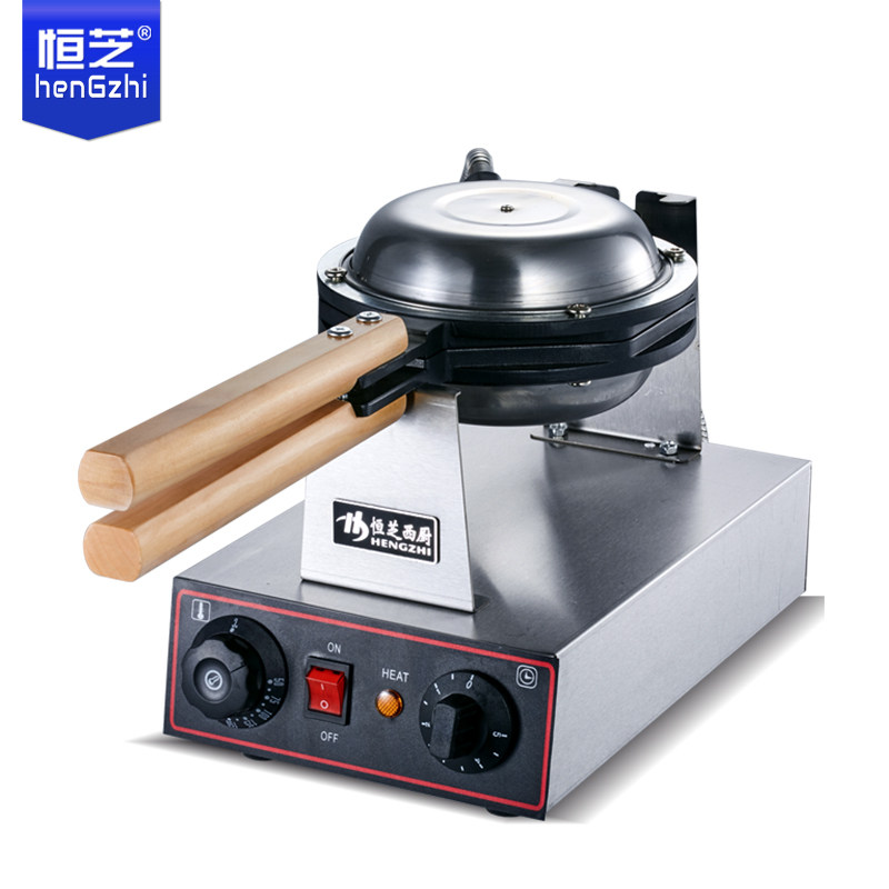 Hengzhi Egg Paparazzi Commercial Household Egg-maker Electromechanical Hot Egg Cake Machine QQ Egg-Tsai Machine Baking Cake Machine