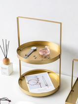 Metal tray North European storage tray fruit tray cosmetic