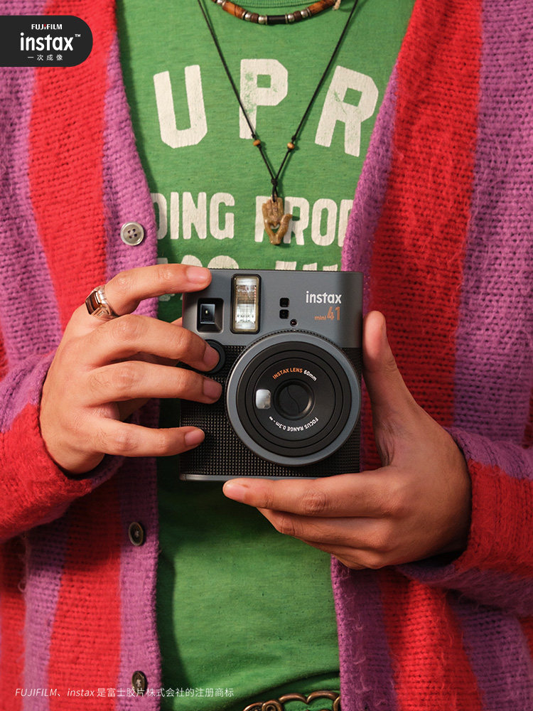 Fuji Instax Mini41 Instant Camera One-Shot Imaging Retro New Classic Gift Box 40 Upgraded Version